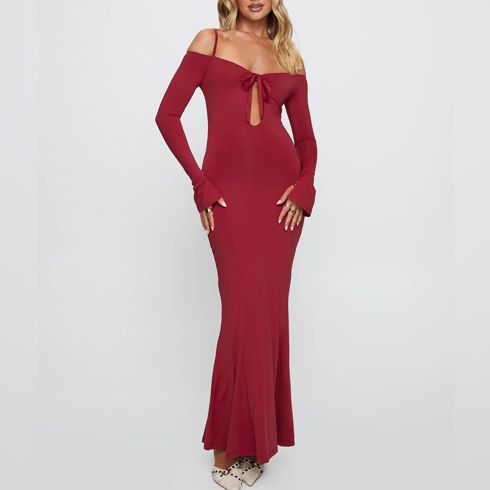 Princess Polly Long Sleeve Maxi Dress